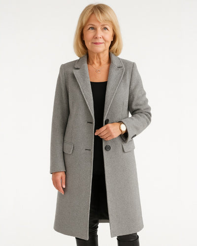 Helena | Eleganter langer Mantel